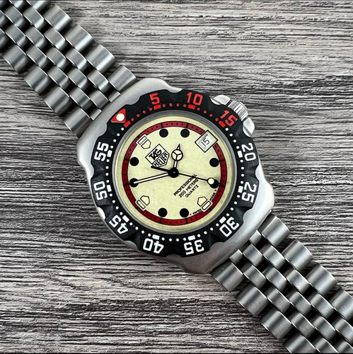 1992 Tag Heuer Professional Formula 1 Quartz Unisex 371.513 (Full Set)
