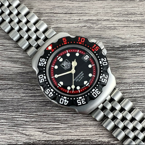 1992 Tag Heuer Professional Formula 1 Quartz Unisex 374.513 (Full Set)