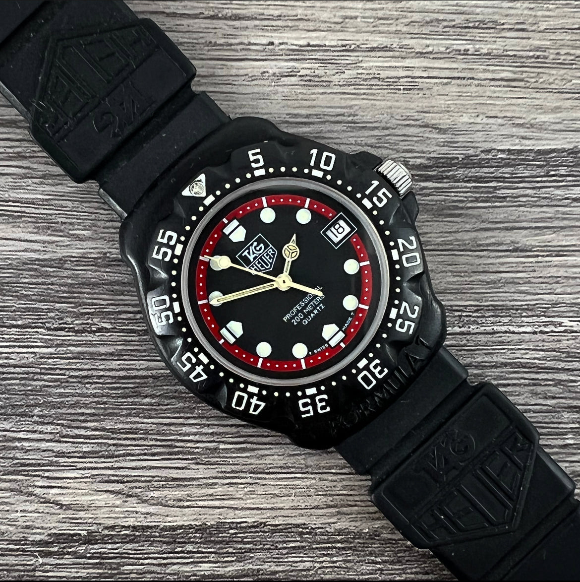 新発売 新商品 1990s Tag Heuer Professional Formula 1 Quartz Unisex 383.513 時計