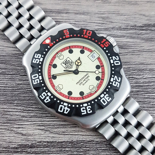 1991 Tag Heuer Professional Formula 1 Quartz Unisex WA1211 (Full Set)